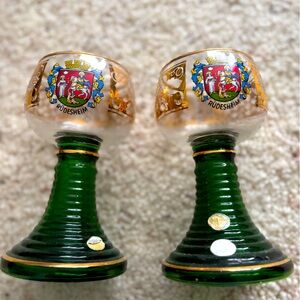 Vintage German Wine Glass Goblet